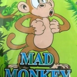 Package of Mad Monkey Herbal Incense 4g with vibrant design