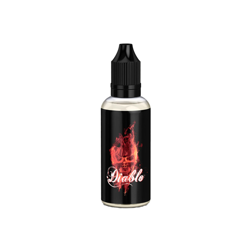 Diablo Spray bottle with potent synthetic cannabinoid liquid, available in 5ml and 25ml sizes, used for spraying on incense or paper to create a powerful aromatic experience