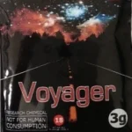 Voyager Herbal Incense releasing fragrant smoke, filling a peaceful room with calming, swirling aroma.